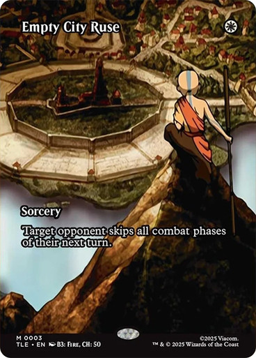 Empty City Ruse (Borderless) Avatar: The Last Airbender Eternal