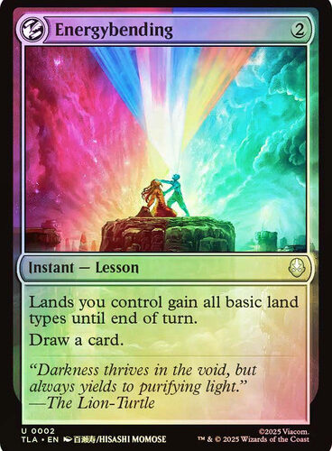 Energybending__17015 Energybending Avatar: The Last Airbender Foil