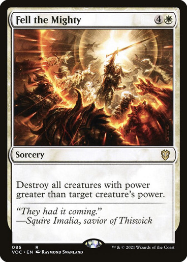 Fell the Mighty Innistrad: Crimson Vow Commander