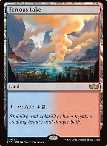 Ferrous Lake Tarkir: Dragonstorm Commander