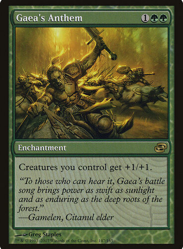 Gaea's Anthem Planar Chaos Played