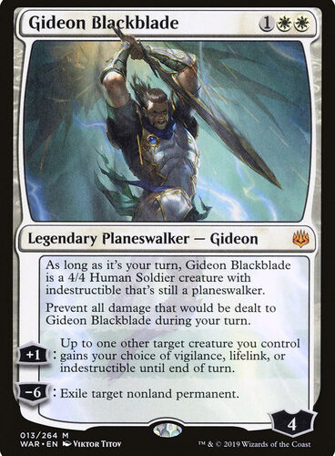 Gideon Blackblade War of the Spark