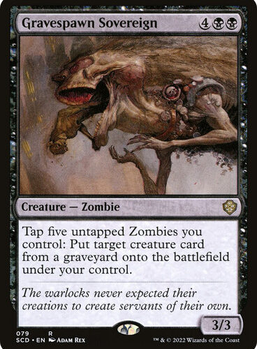 Gravespawn Sovereign Starter Commander Decks