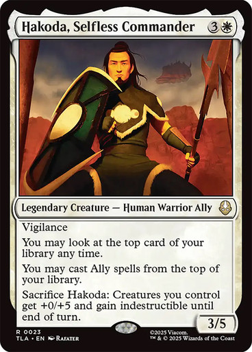 Hakoda, Selfless Commander Avatar: The Last Airbender
