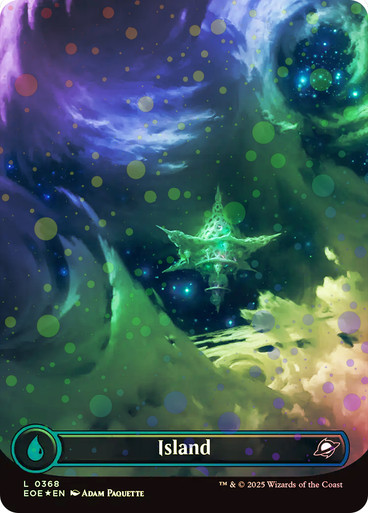 Island (#368) (Borderless) Edge of Eternities