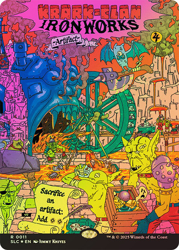 Krark-Clan Ironworks (Secret Lair Countdown) (Borderless) Foil