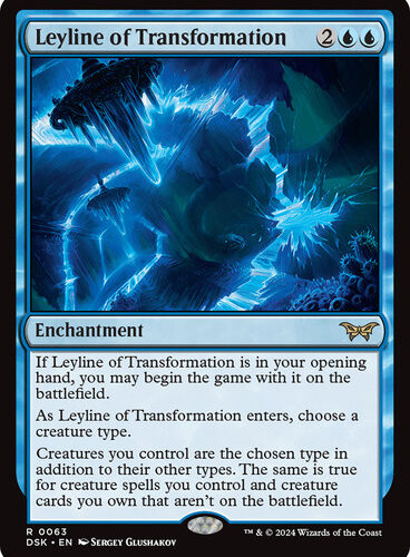 Leyline of Transformation Duskmourn: House of Horror