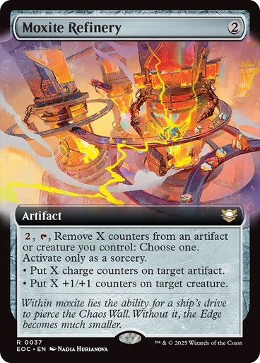 MoxiteRefinery037__94891 Moxite Refinery (Extended Art) Edge of Eternities Commander