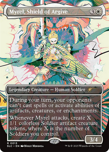 Myrel, Shield of Argive (Secret Lair Countdown) (Borderless)