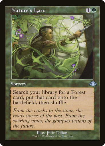 Nature's Lore (Retro) Dominaria Remastered