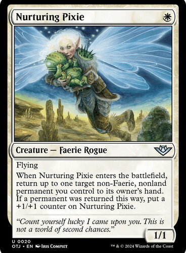 NurturingPixie__04242 Nurturing Pixie Outlaws of Thunder Junction Foil