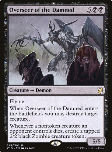 Overseer of the Damned Commander 2019