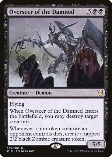 Overseer of the Damned Commander 2019