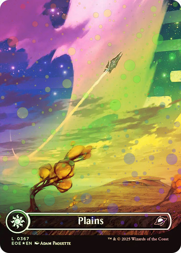 Plains (#367) Edge of Eternities Galaxy Foil