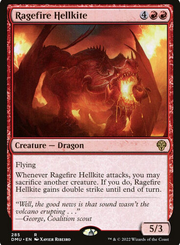 Ragefire Hellkite Dominaria United