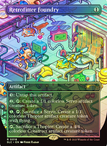 Retrofitter Foundry (Secret Lair Countdown) Secret Lair Drop Foil