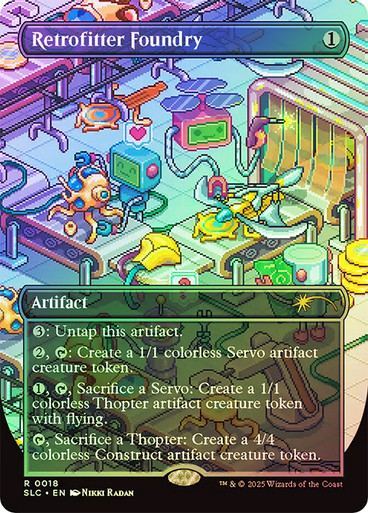 Retrofitter Foundry (Secret Lair Countdown) Secret Lair Drop Foil