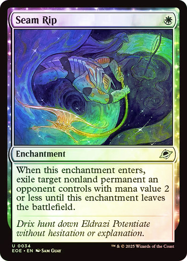 Seam Rip Edge of Eternities Foil