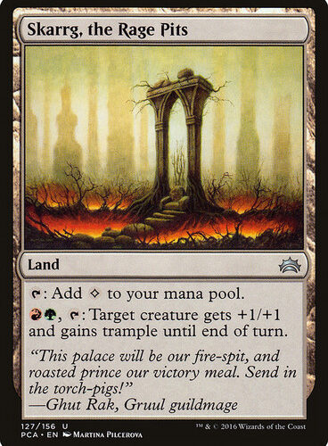 Skarrg, the Rage Pits Planechase Anthology