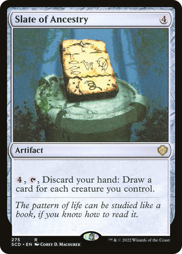 Slate of Ancestry Starter Commander Decks
