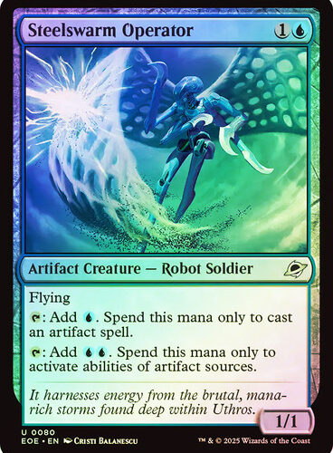 Steelswarm Operator Edge of Eternities Foil