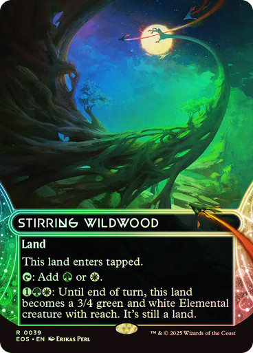 Stirring Wildwood (#039) Stellar Sights Foil