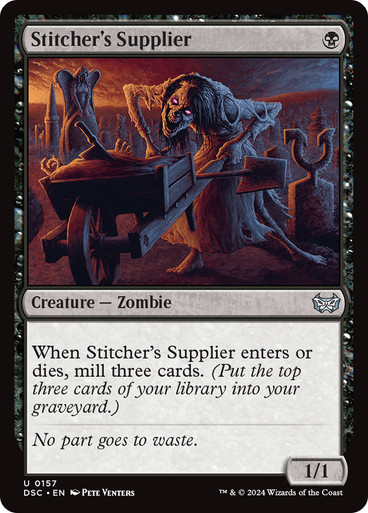 Stitcher's Supplier Duskmourn: House of Horror Commander