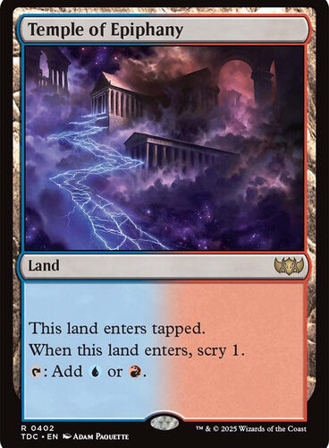 Temple of Epiphany Tarkir: Dragonstorm Commander