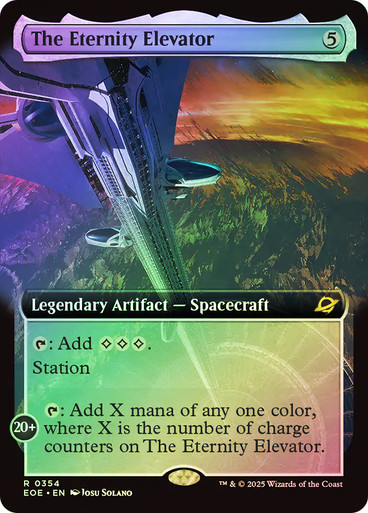 The Eternity Elevator Edge of Eternities Foil