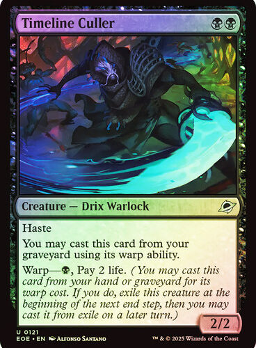 TimelineCuller__24395 Timeline Culler Edge of Eternities Foil