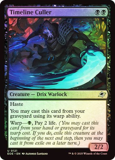 TimelineCuller__24395 Timeline Culler Edge of Eternities Foil