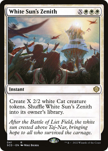 White Sun's Zenith Starter Commander Decks