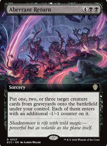 Aberrant Return Lorwyn Eclipsed Commander