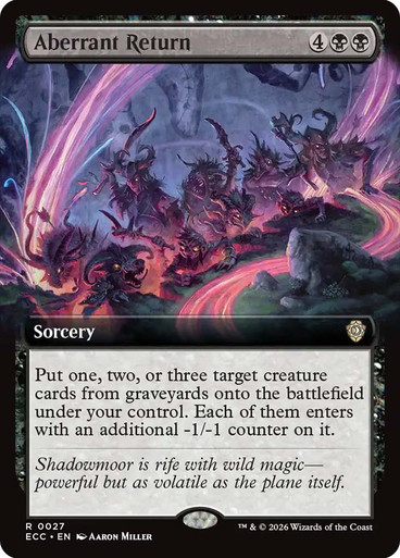 Aberrant Return Lorwyn Eclipsed Commander