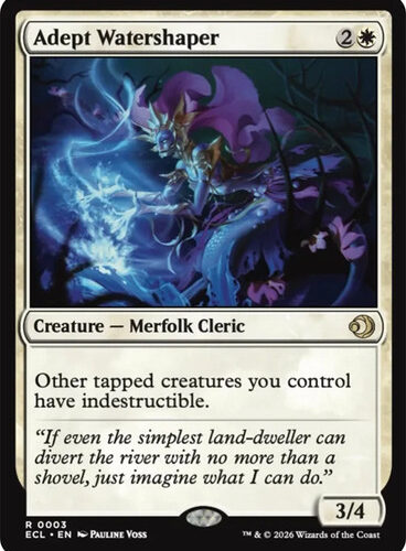 Adept Watershaper Lorwyn Eclipsed