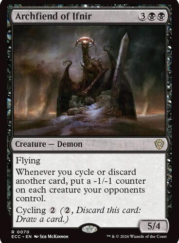 Archfiend of Ifnir Lorwyn Eclipsed Commander