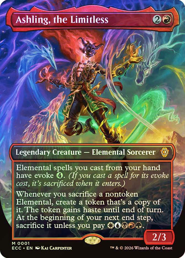 Ashling, the Limitless Lorwyn Eclipsed Commander Foil
