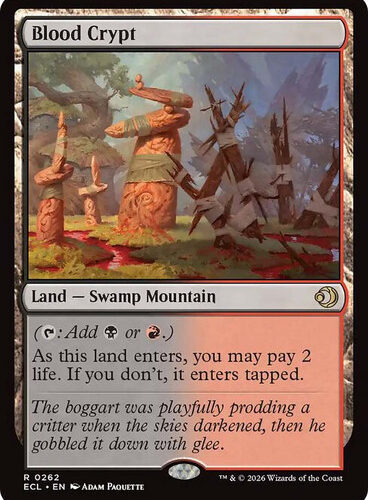 Blood Crypt Lorwyn Eclipsed