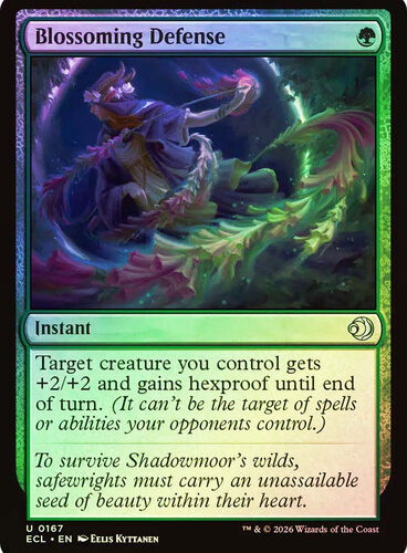 Blossoming Defense Lorwyn Eclipsed Foil
