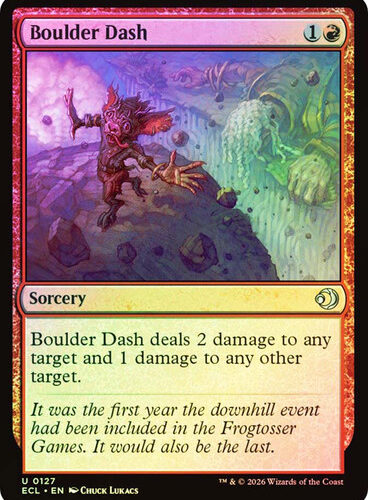 Boulder Dash Lorwyn Eclipsed Foil