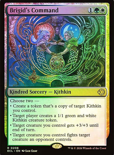 Brigid's Command Lorwyn Eclipsed Foil