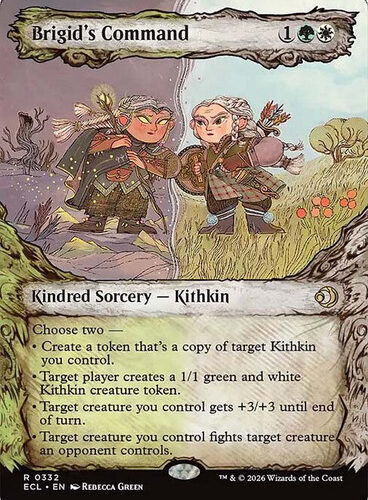 Brigid's Command (Showcase) Lorwyn Eclipsed