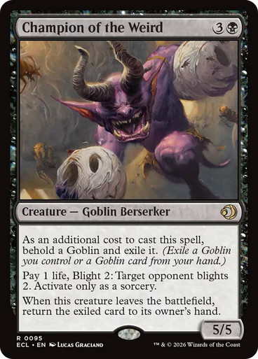 Champion of the Weird Lorwyn Eclipsed