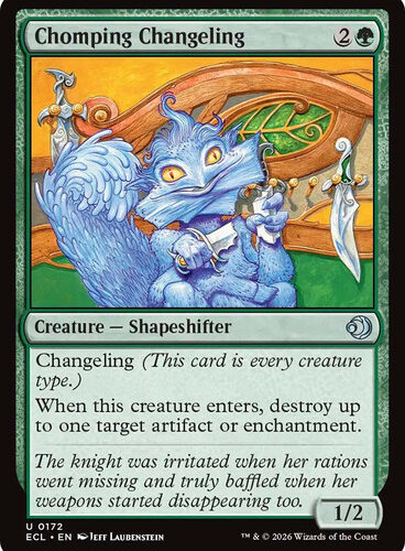 Chomping Changeling Lorwyn Eclipsed