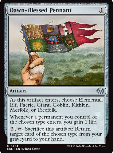 Dawn-Blessed Pennant Lorwyn Eclipsed