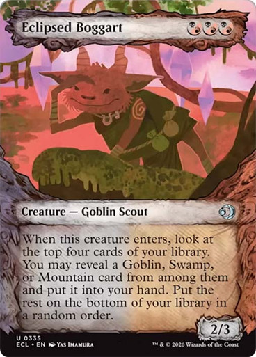 Eclipsed Boggart (Showcase) Lorwyn Eclipsed