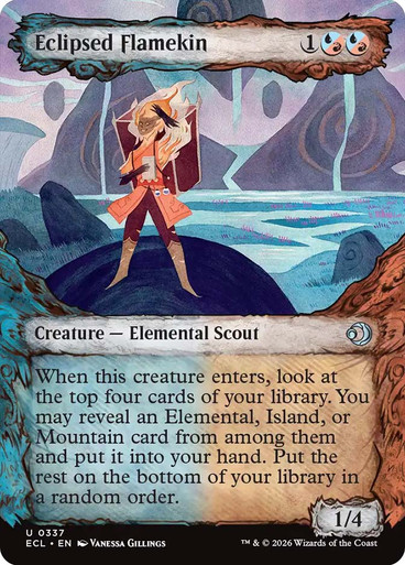 Eclipsed Flamekin (Showcase) Lorwyn Eclipsed