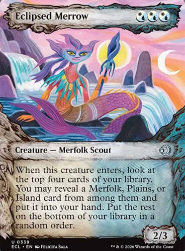 eclipsed-merrow-339__29703 Eclipsed Merrow (Showcase) Lorwyn Eclipsed