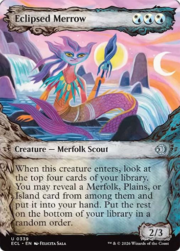 Eclipsed Merrow (Showcase) Lorwyn Eclipsed