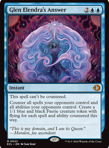 Glen Elendra's Answer Lorwyn Eclipsed